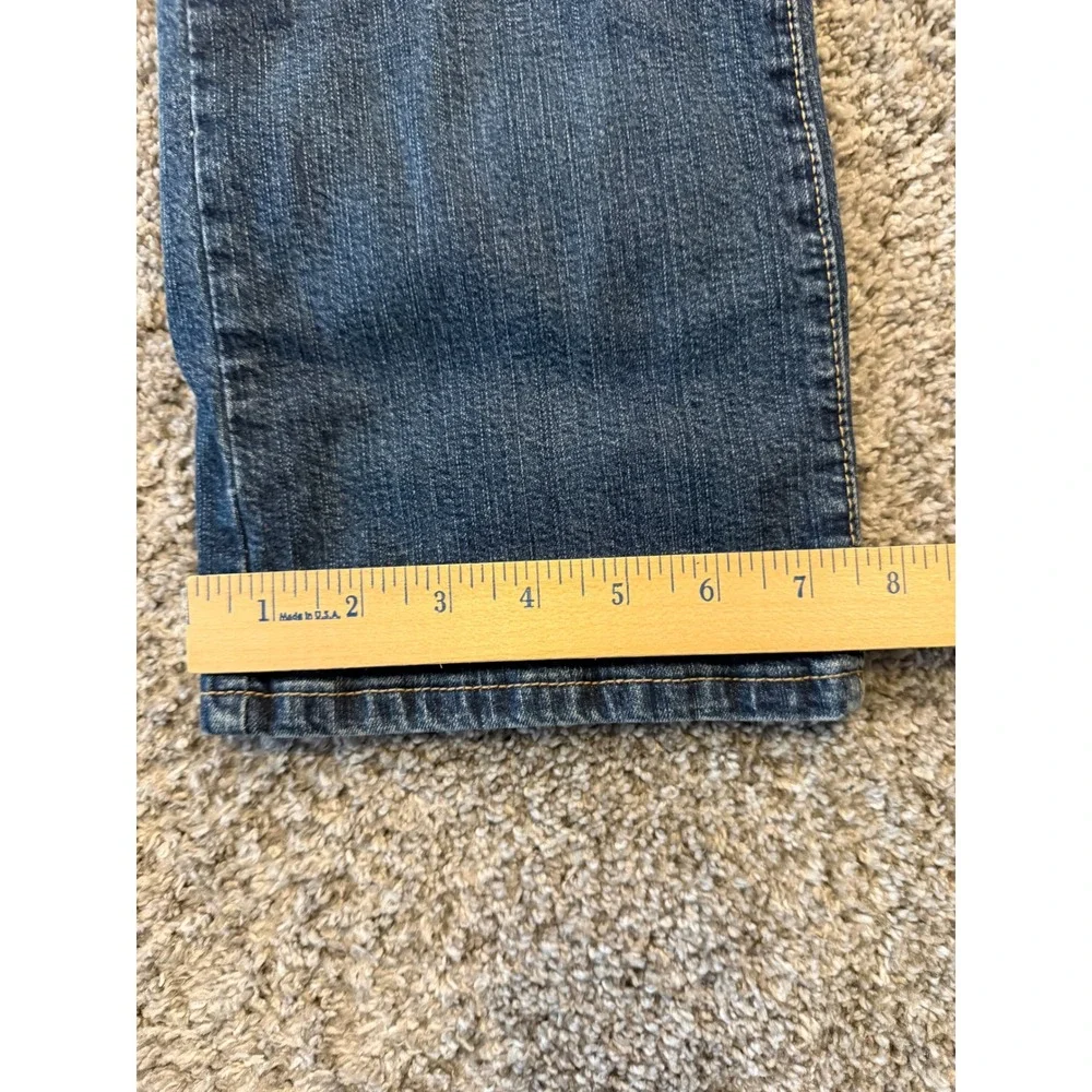 Levis 550 Relaxed‎ Boot Cut Jeans Womens Blue Denim Comfort Fit Classic 6S MIS